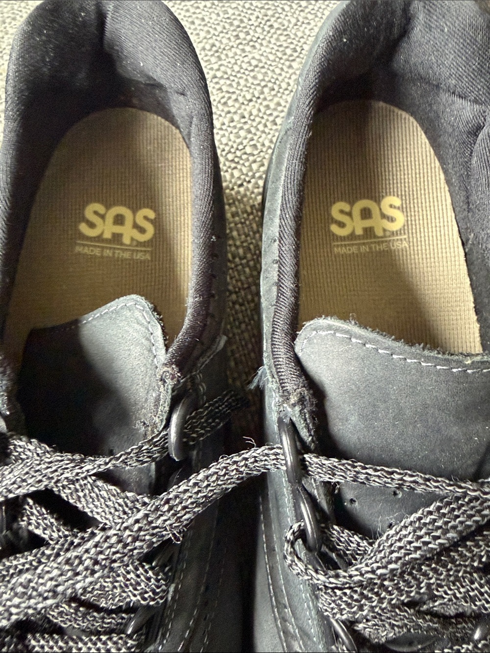 SAS Walk Easy Nero - Lace Up Walking
Shoe orthotic Size 7.5 Medium - Picture 5 of 7